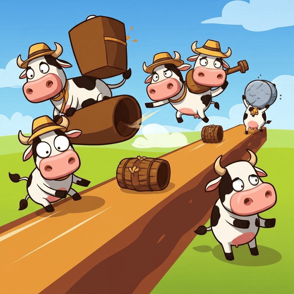Crazy Cows